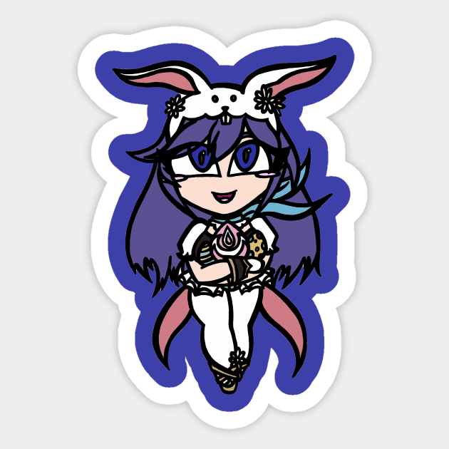 FEH | Spring Lucina Sticker by ScribbleSketchScoo